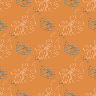 Çok renkli yay ve kurdeleler parlak seamless modeli.