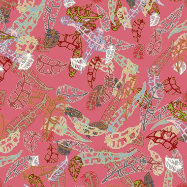 Tüyler, vektör çizim ile zemin 