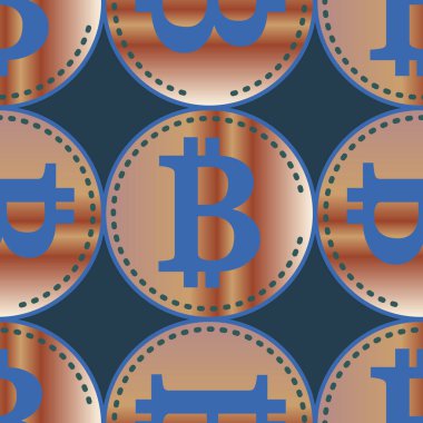 bitcoins parlak parlak pahalı sikkeleri ile Seamless modeli 