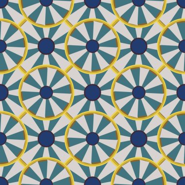 soyut geometrik renk desenli vektör çizimi