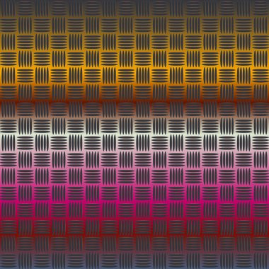 Metal ızgara Dikişsiz desen vektör çizim.