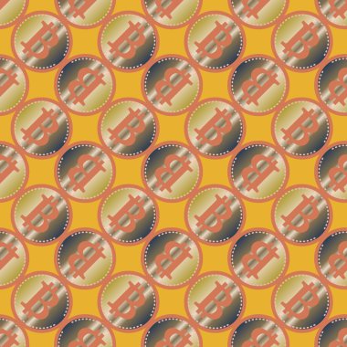 bitcoins parlak parlak pahalı sikkeleri ile Seamless modeli 