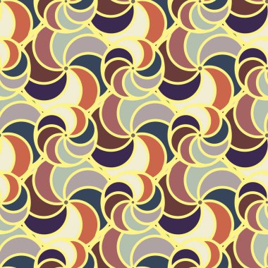 soyut geometrik renk desenli vektör çizimi