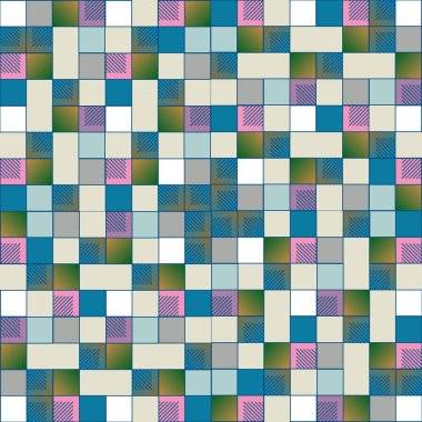 soyut geometrik renksiz desen