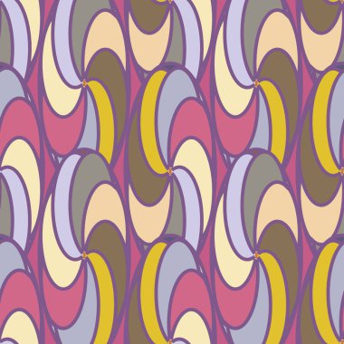 soyut geometrik renk desenli vektör çizimi