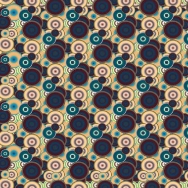 Daireler, arka plan ile soyut geometrik seamless modeli