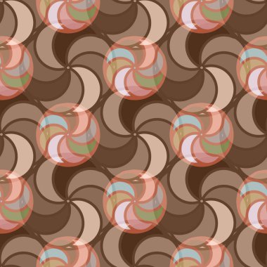 soyut geometrik renk desenli vektör çizimi