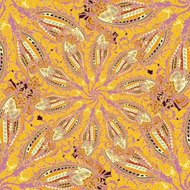 Soyut Dikişsiz renkli desen, vektör çizim