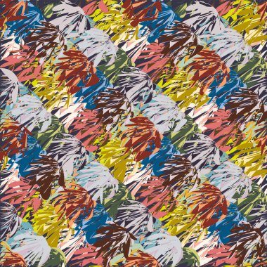 Soyut renkli seamless modeli, arka plan