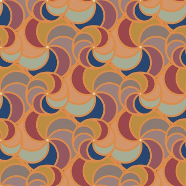 soyut geometrik renk desenli vektör çizimi