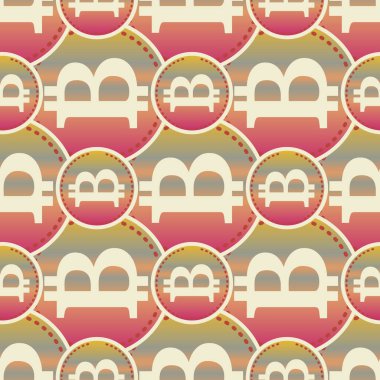 bitcoins parlak parlak pahalı sikkeleri ile Seamless modeli 