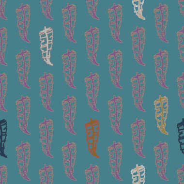 Tüyler, vektör çizim ile zemin 