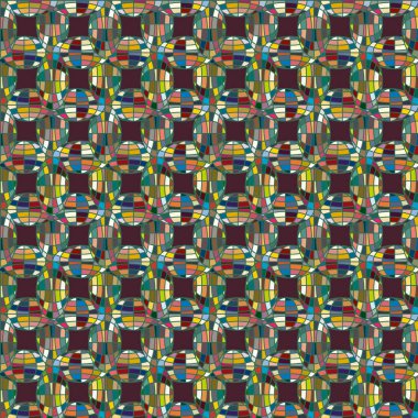 Renk seamless modeli ile işbirliği dünya küre.