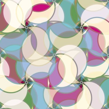 soyut geometrik renk desenli vektör çizimi