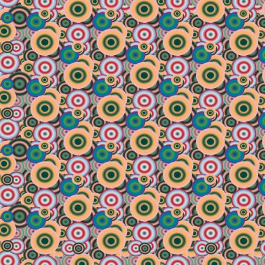 Daireler, arka plan ile soyut geometrik seamless modeli