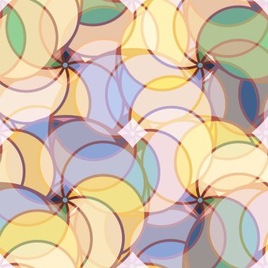 soyut geometrik renk desenli vektör çizimi