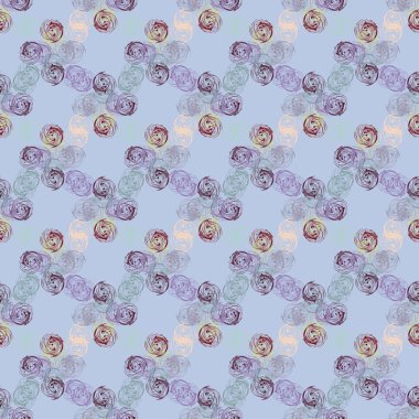 Soyut renkli seamless modeli, arka plan