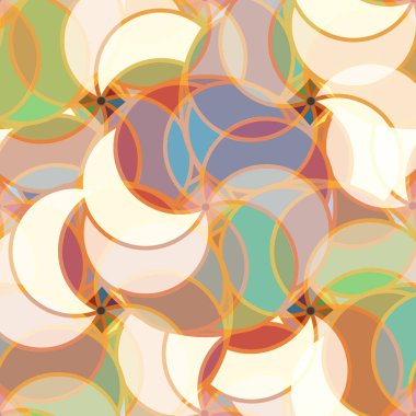 soyut geometrik renk desenli vektör çizimi