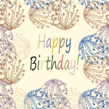 Soyut zentangle sanat oyma kart tasarımı doodle ile parlak renklerde ilham.