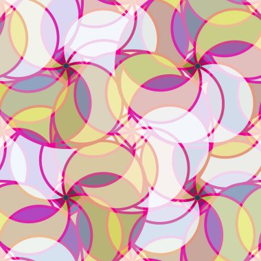 soyut geometrik renk desenli vektör çizimi