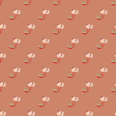 kiraz seamless modeli. Tekstil Ambalaj ve duvar kağıtları için iyi.