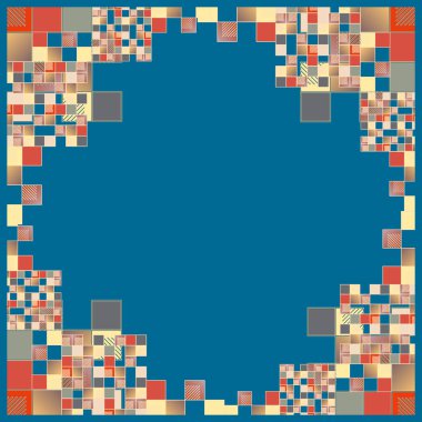 soyut geometrik renksiz desen