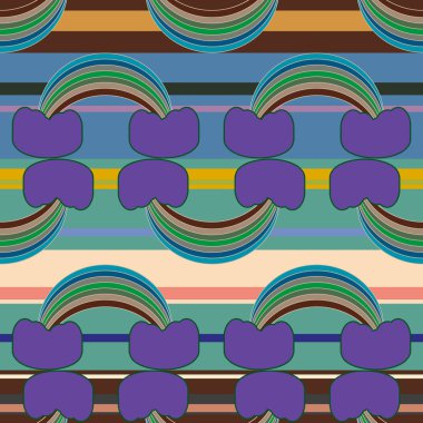 Gökkuşağı seamless modeli. Gökkuşağı Dizayn Tekstil, iç tasarım, keten, vb için. Şirin soyut çocuklar arka plan.