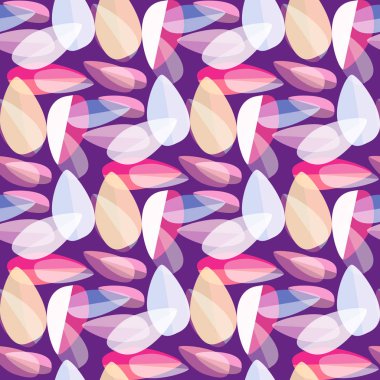 Parlak arka plan Dikişsiz desen çok renkli yapraklarda.