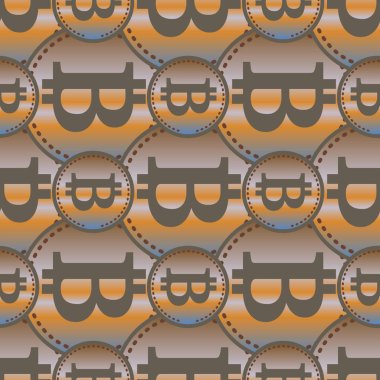 bitcoins parlak parlak pahalı sikkeleri ile Seamless modeli 