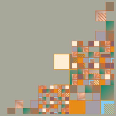 soyut geometrik renksiz desen