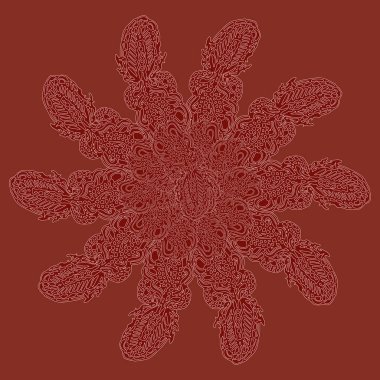 Stil zentangle yeni simetrik mandala doodle ile sanat esin kaynağı oldu. Duvar kağıdı, desen dolgularını, web sayfaları, yüzey dokuları için dekoratif nesne-ebilmek var olmak kullanılmış.