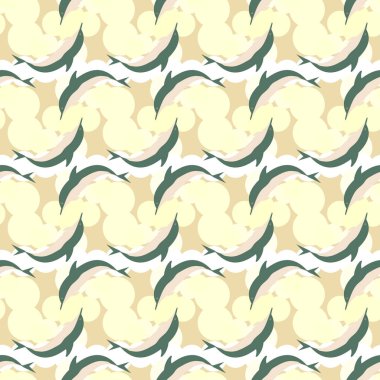 Yunuslar su altında çizim arka planı için bir sürü ile sorunsuz doku