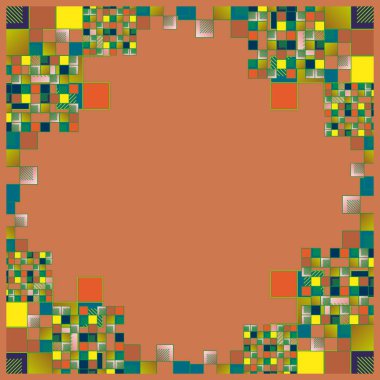 soyut geometrik renksiz desen