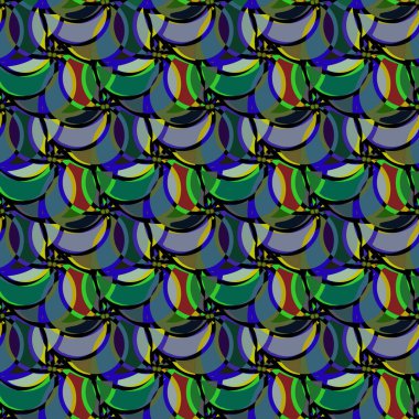 soyut geometrik renk desenli vektör çizimi