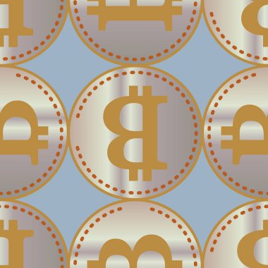 bitcoins parlak parlak pahalı sikkeleri ile Seamless modeli 