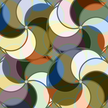 soyut geometrik renk desenli vektör çizimi