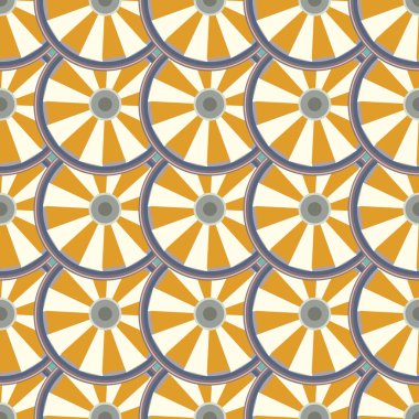 soyut geometrik renk desenli vektör çizimi