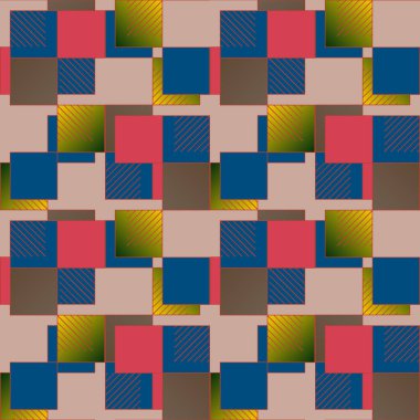 soyut geometrik renksiz desen