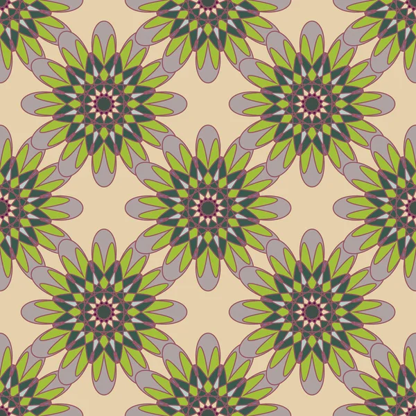  soyut çiçek geometrik Dikişsiz desen arka planı için