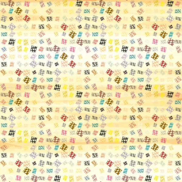 Abstrait Géométrique Coloré Motif Sans Couture Pour Arrière Plan — Image vectorielle