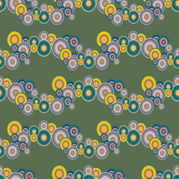 Soyut geometrik renkli seamless modeli daireler, arka plan ile
