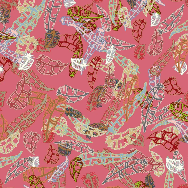 Tüyler, vektör çizim ile zemin 