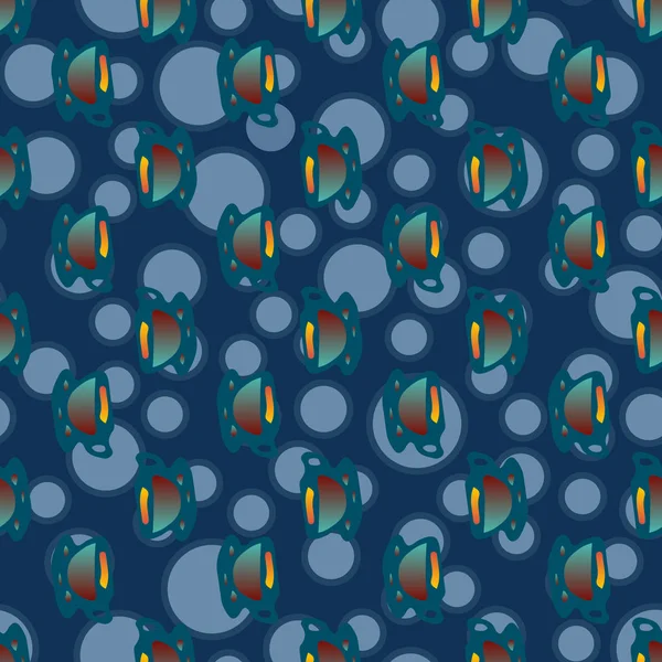 Bardak kahve veya çay arka plan seamless modeli üzerinde noktalı.