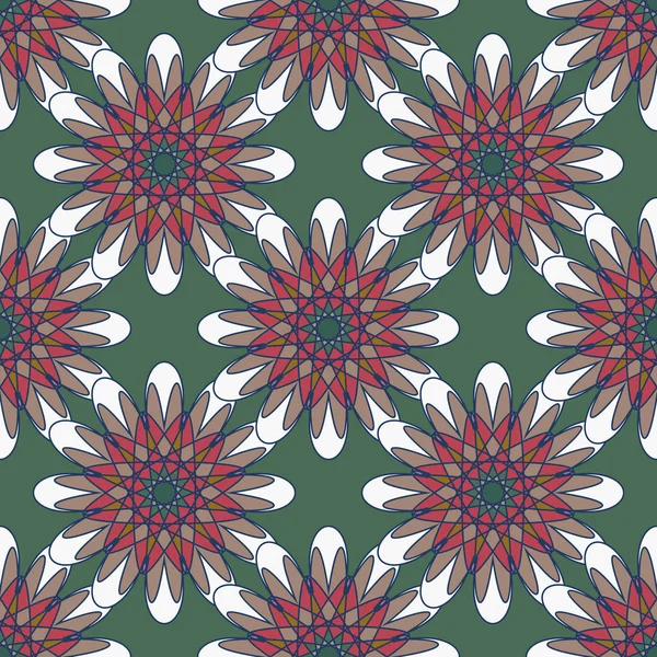  soyut çiçek geometrik Dikişsiz desen arka planı için