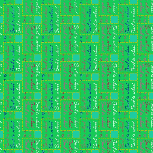 Okul hazırlıkları, arka plan için yeni dikişsiz desen. 