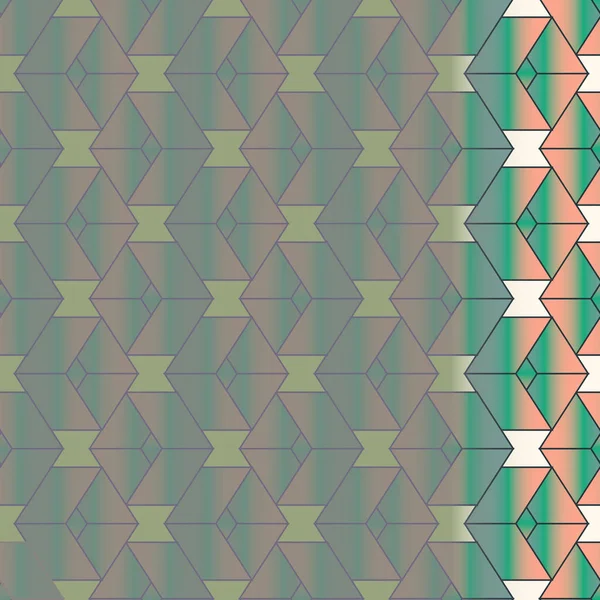 Memphis Stil Abstrakt Bakgrund Geometriska Sömlösa Mönster — Stock vektor