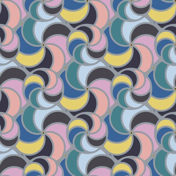 soyut geometrik renk desenli vektör çizimi