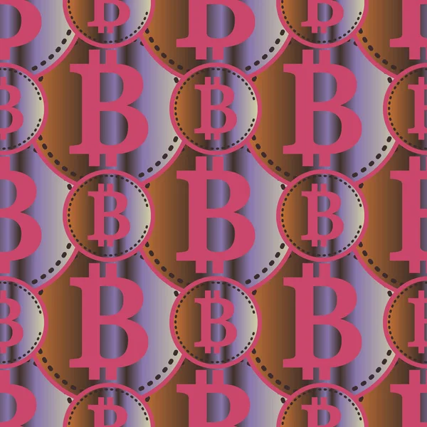 bitcoins parlak parlak pahalı sikkeleri ile Seamless modeli 