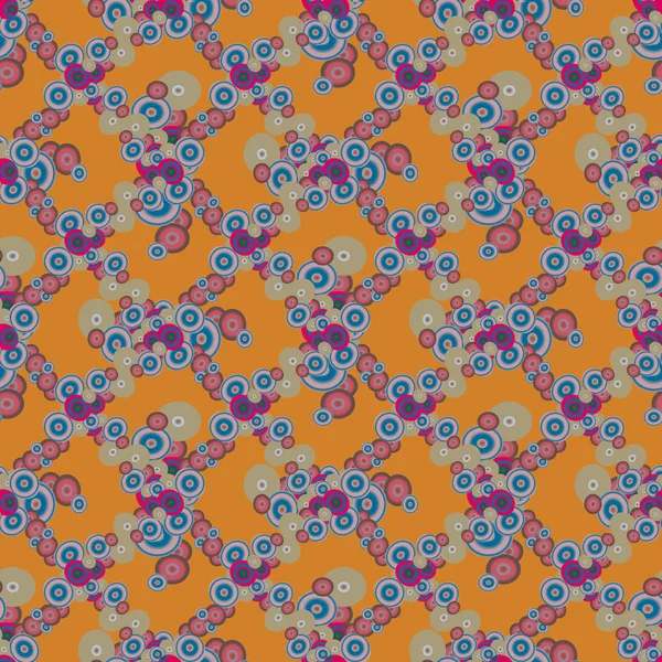 Soyut geometrik renkli seamless modeli daireler, arka plan ile
