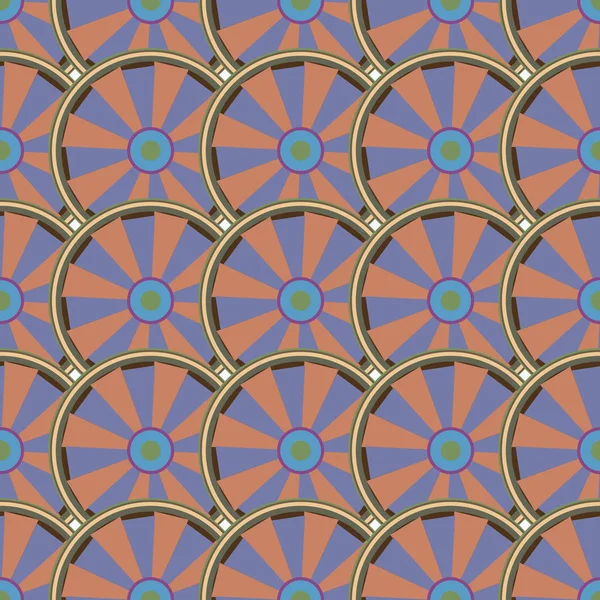 soyut geometrik renk desenli vektör çizimi